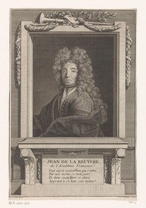Portret van Jean de la Bruyère
