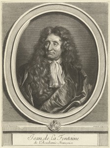 Portret van Jean de La Fontaine