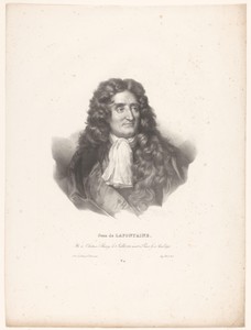 Portret van Jean de La Fontaine