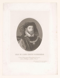 Portret van Jean de Ligne graaf van Arenberg