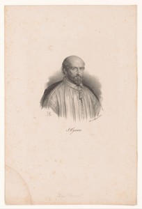 Portret van Jean Duvergier de Hauranne, abt van Saint-Cyran