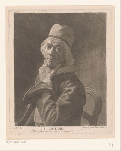 Portret van Jean-Etienne Liotard