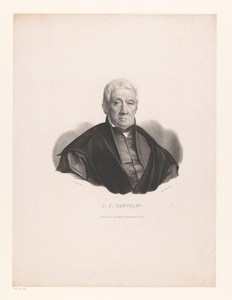 Portret van Jean Ferdinand Sentelet
