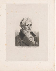 Portret van Jean-François Collin d'Harleville