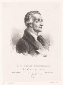 Portret van Jean-François Collin d'Harleville