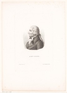 Portret van Jean François Coste