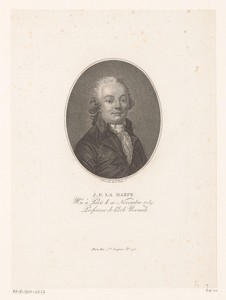 Portret van Jean-François de La Harpe
