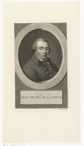 Portret van Jean-François Delacroix