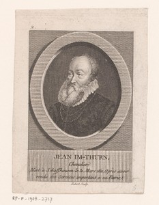 Portret van Jean Im-Thurn