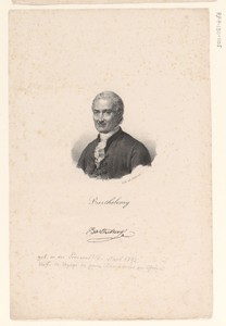 Portret van Jean-Jacques Barthélemy
