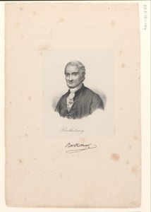 Portret van Jean-Jacques Barthélemy