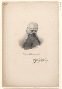 Portret van Jean-Jacques Duval d'Eprémesnil