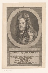 Portret van Jean-Jacques van Erlach