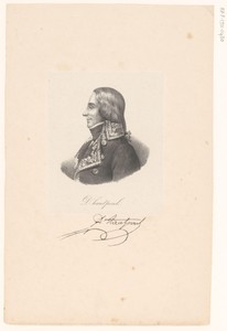 Portret van Jean Joseph Ange d'Hautpoul