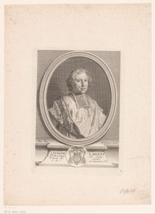 Portret van Jean-Joseph Languet de Gergy