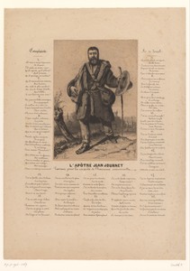 Portret van Jean Journet als apostel