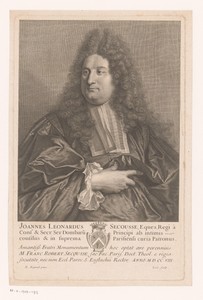 Portret van Jean-Léonard Secousse