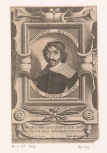 Portret van Jean-Louis Guez de Balzac