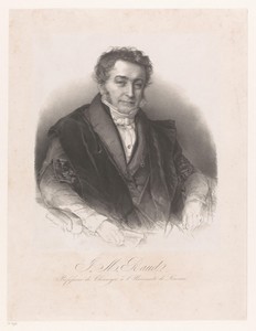 Portret van Jean Marie Baud