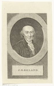 Portret van Jean-Marie Roland de La Platière