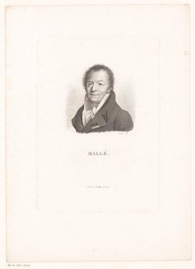 Portret van Jean Noël Hallé