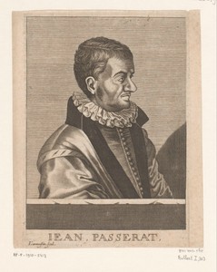 Portret van Jean Passerat