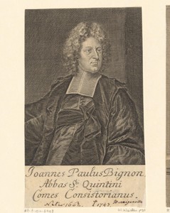 Portret van Jean Paul Bignon
