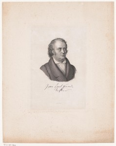 Portret van Jean Paul Friedrich Richter