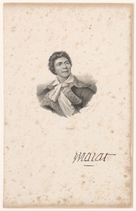 Portret van Jean-Paul Marat