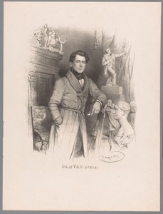 Portret van Jean-Pierre Dantan