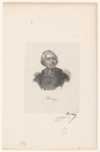 Portret van Jean-Sifrein Maury