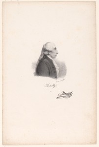 Portret van Jean Sylvain Bailly