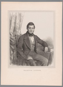 Portret van Jean-Valentin Bender