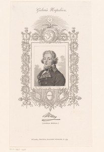 Portret van Jean Victor Marie Moreau