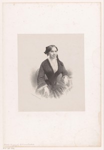 Portret van Jeanette Maria Louisa Rengers-van Raders
