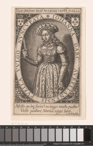 Portret van Jeanne d'Arc