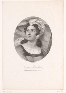 Portret van Jeanne Hachette