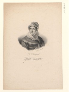 Portret van Jeanne-Louise-Henriette Campan