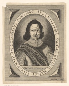 Portret van Jeremias Insel