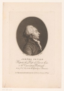 Portret van Jérôme Pétion de Villeneuve