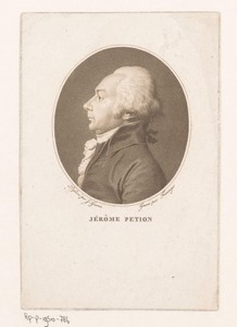 Portret van Jérôme Petion de Villeneuve