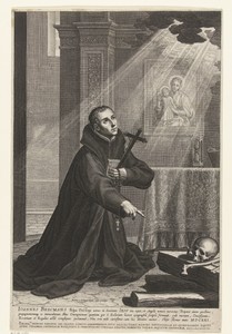 Portret van jezuïet Johannes (Jan) Berchmans