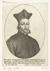 Portret van jezuïet Marcellus Franciscus Mastrilli