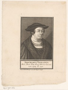 Portret van Joachim de Watt
