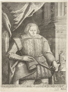 Portret van Joachim Ernst van Brandenburg-Ansbach op 20-jarige leeftijd