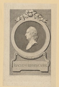 Portret van Joachim Heinrich Campe