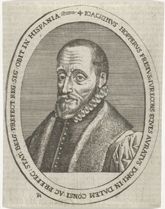 Portret van Joachim Hopperus