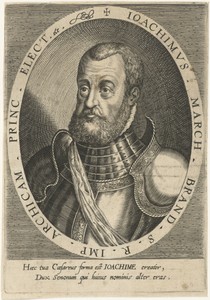 Portret van Joachim II keurvorst van Brandenburg