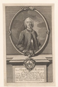 Portret van Joachim Werner von Negendank