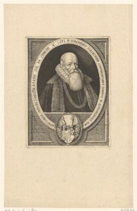 Portret van Joachim Zollikofer op 84-jarige leeftijd